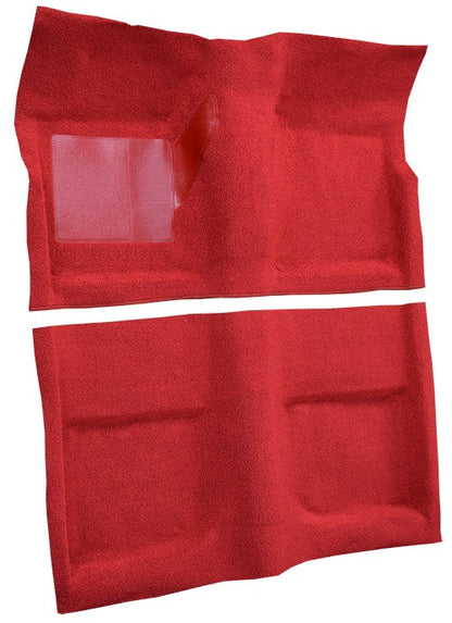 1965-1968 Ford Mustang Coupe without Shifter Hole Nylon Molded Replacement Carpet Kit - 2-Piece - product details image 3