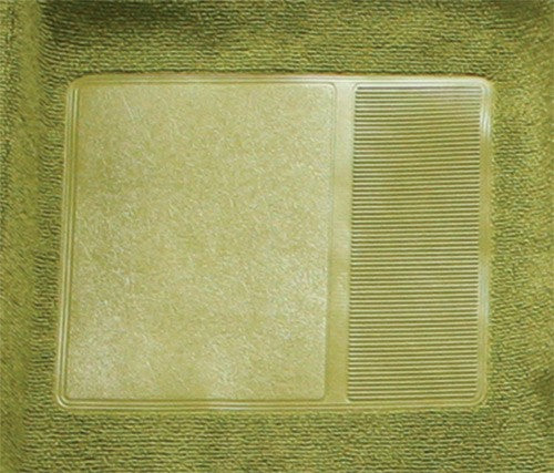 1971-1973 Ford Mustang FB w/ Folddowns w/o Shifter Cut Nylon Molded Replacement Carpet Kit - 6-Piece - product details image 