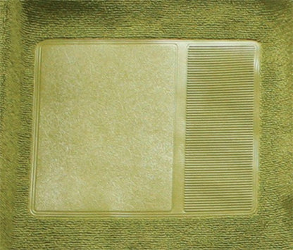 1971-1973 Ford Mustang FB w/ Folddowns w/o Shifter Cut Nylon Molded Replacement Carpet Kit - 6-Piece - product details image 