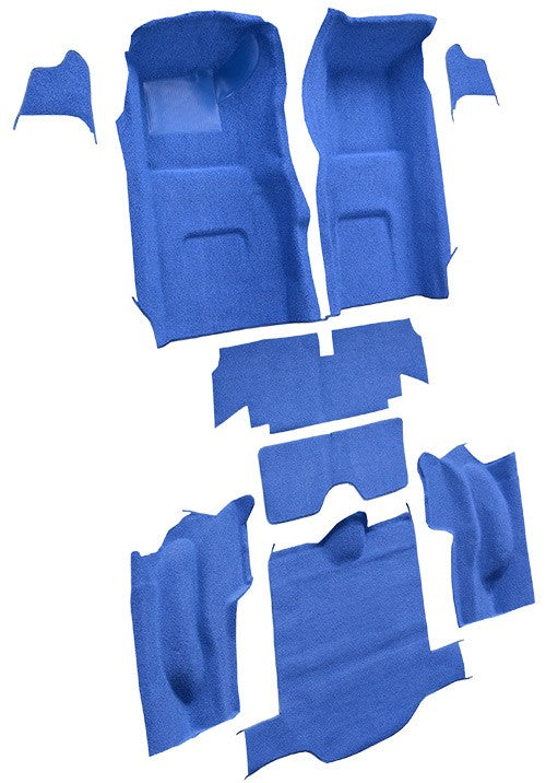 1967 Chevrolet Corvette Coupe Complete No Pad Loop Molded Replacement Carpet Kit - 9-Piece - product details image 3