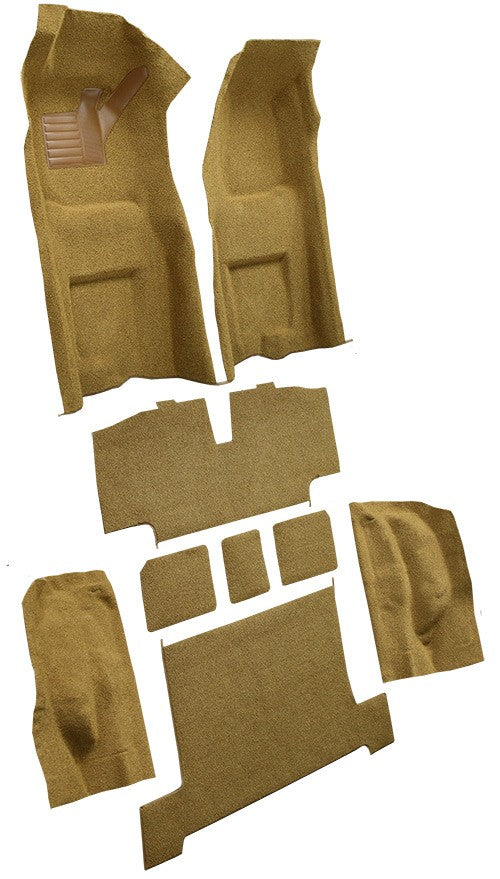 1968 Chevrolet Corvette Auto Complete with Pad Loop Molded Replacement Carpet Kit - 9-Piece - product details image 3