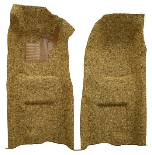 1968 Chevrolet Corvette 4spd Front with Pad Loop Molded Replacement Carpet Kit - 2-Piece - product details image 2