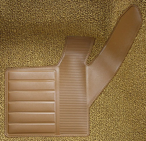 1968 Chevrolet Corvette 4spd Front with Pad Loop Molded Replacement Carpet Kit - 2-Piece - product details image 4