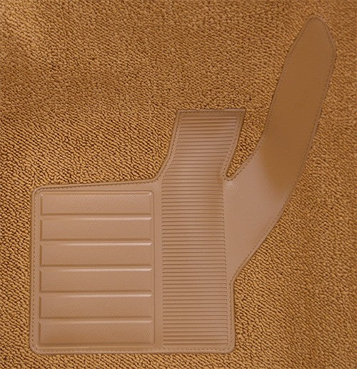 1969 Chevrolet Corvette Auto Front with Pad Loop Molded Replacement Carpet Kit - 2-Piece - product details image 4