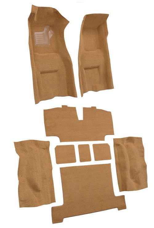1969 Chevrolet Corvette 4spd Complete with Pad & Toe Pad Loop Molded Replacement Carpet Kit - 9-Piece - product details image