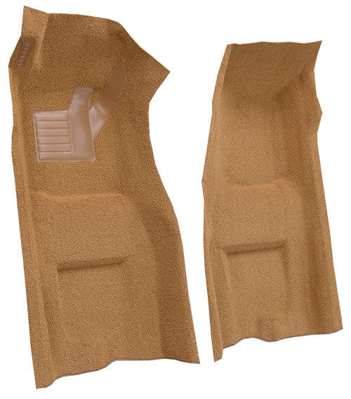1969 Chevrolet Corvette Auto Front with Pad & Toe Pad Loop Molded Replacement Carpet Kit - 2-Piece - product details image 3