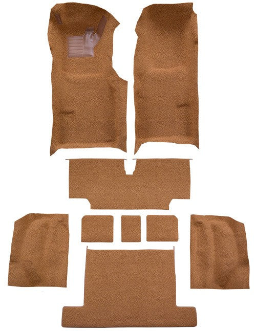 1976 Chevrolet Corvette Complete with Pad Loop Molded Replacement Carpet Kit - 9-Piece - product details image 2