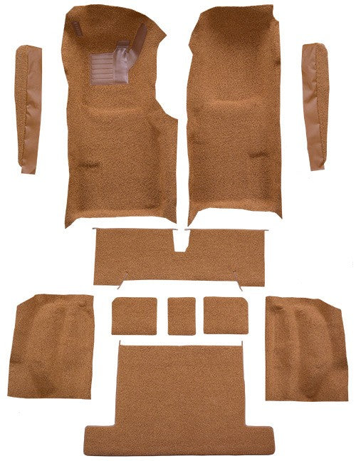 1977 Chevrolet Corvette Complete with Pad Cutpile Molded Replacement Carpet Kit - 11-Piece - product details image 2