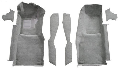 1978-1980 Chevy Corvette Front w/ Console Strips & Kick Cutpile Replacement Carpet Kit - 6-Piece - product details image 2