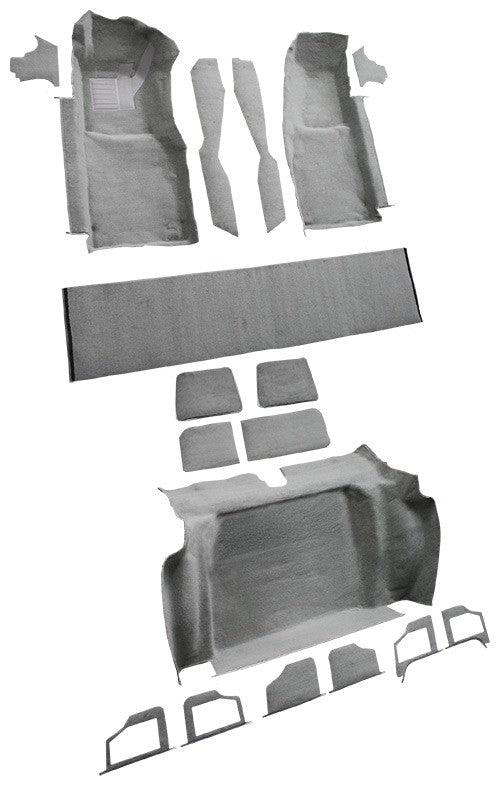 1980 Chevrolet Corvette Complete Cutpile Molded Replacement Carpet Kit - 18-Piece - product details image 3