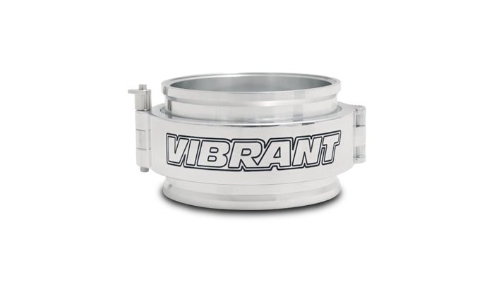 Vibrant Performance 12517P HD Clamp Assembly for 3.5" OD Tubing - Polished Clamp