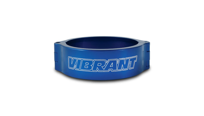 Vibrant Performance 12540B Vibrant HD Quick Release Clamp with Pin for 5" OD Tubing - Anodized Blue