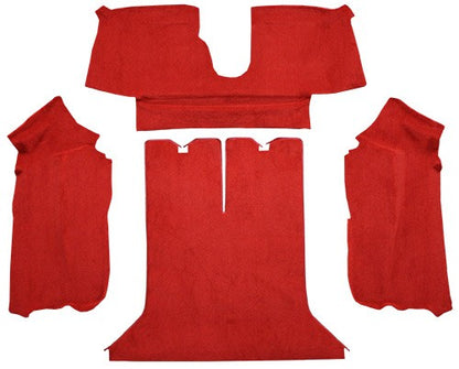 1990-1993 Chevy Corvette Coupe w/ 2 Dr Latches Rear w/ Pad Cutpile Replacement Carpet Kit - 4-Piece - product details image 2