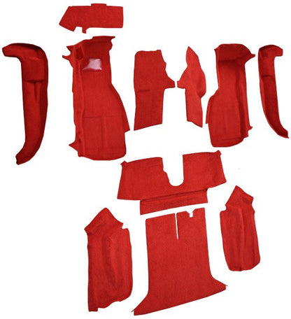 1994-1996 Chevy Corvette Coupe Complete w/o Cutpile Replacement Carpet Kit w/ Mass Backing - 11-Piece - product details image