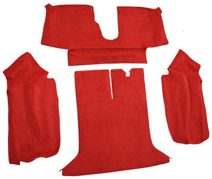 1994-1996 Chevy Corvette Coupe Rear Cutpile Molded Replacement Carpet Kit w/ Mass Backing - 4-Piece - product details image 3