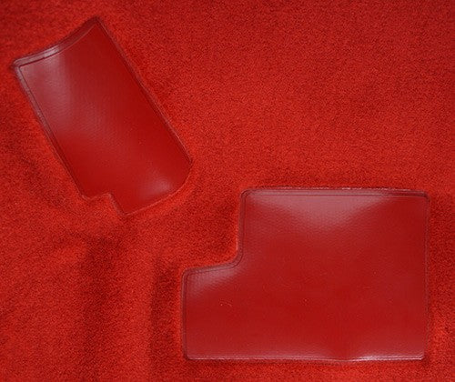 1992-1993 Chevy Corvette Coupe w/ 1 Dr Latch Complete w/ Pad Cutpile Replacement Carpet Kit - 16-Piece - product details imag