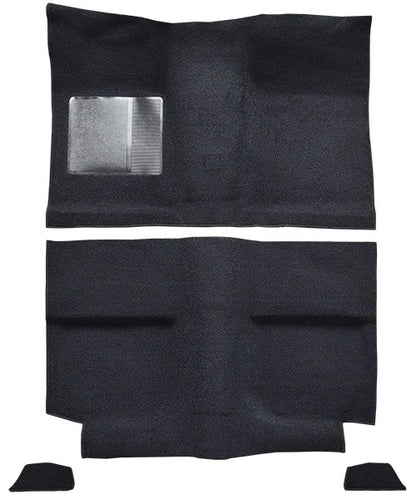 1964 Ford Mustang FB w/o Folddowns w/o Shifter Hole Pass Area Loop Replacement Carpet Kit - 4-Piece - product details image 2