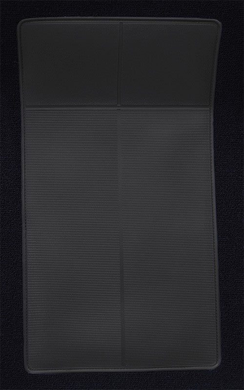 1969 Ford Mustang Mach I w/ 4 Dk Blue Ins w/o Shift Cut FB Nylon Replacement Carpet Kit - 2-Piece - product details image 4