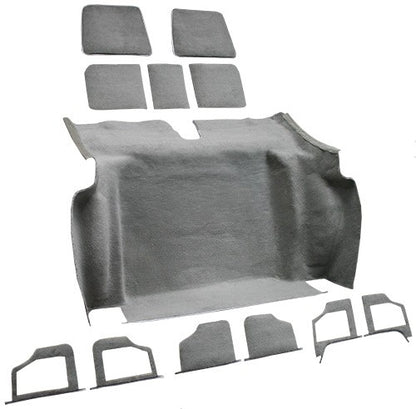 1978 Chevrolet Corvette Rear Cutpile Molded Replacement Carpet Kit - 12-Piece - product details image 3