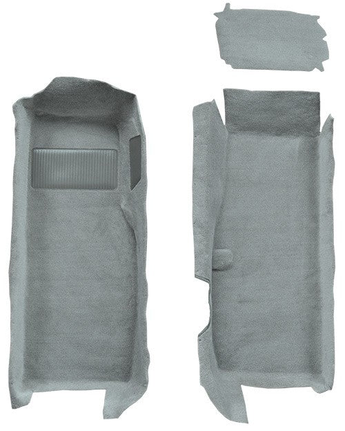 2001-2004 Chevy Corvette Z06 Coupe/Conv Front Set w/ Pad Cutpile Replacement Carpet Kit - 3-Piece - product details image 2