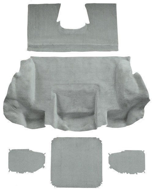 2001-2004 Chevy Corvette Conv Rear Truvette Molded Replacement Carpet Kit w/ Mass Backing - 5-Piece - product details image 2