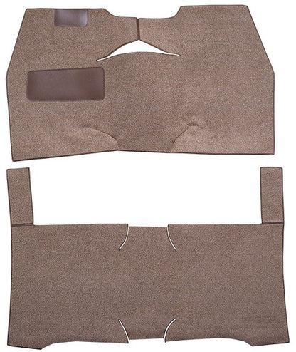 1949-1952 Chevrolet Fleetline Special 2DR Coupe/Sedan Bench Seat Loop Replacement Carpet Kit - 2-Piece - product details imag