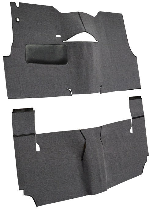 1955 Chevrolet Bel Air 2DR Hardtop Bench Seat Loop Replacement Carpet Kit - 2-Piece - product details image 3