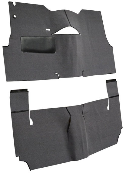 1955 Chevrolet Bel Air 2DR Hardtop Bench Seat Loop Replacement Carpet Kit - 2-Piece - product details image 3