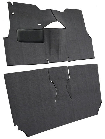 1955 Chevrolet Bel Air 2DR Convertible Bucket Seat Loop Replacement Carpet Kit - 2-Piece - product details image 3