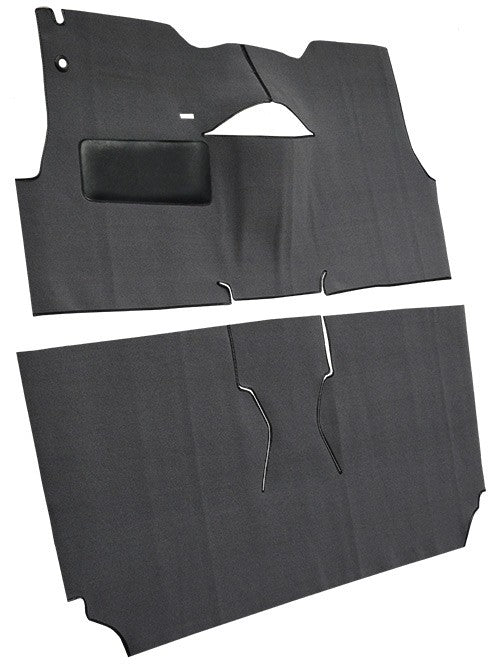 1955 Chevrolet Bel Air 2DR Hardtop Bucket Seat Loop Replacement Carpet Kit - 2-Piece - product details image 3