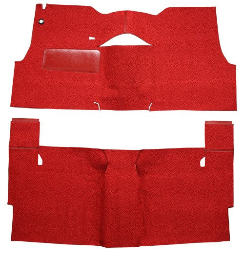 1955 Chevrolet Bel Air 2DR Sedan Bench Seat Loop Replacement Carpet Kit - 2-Piece - product details image 2