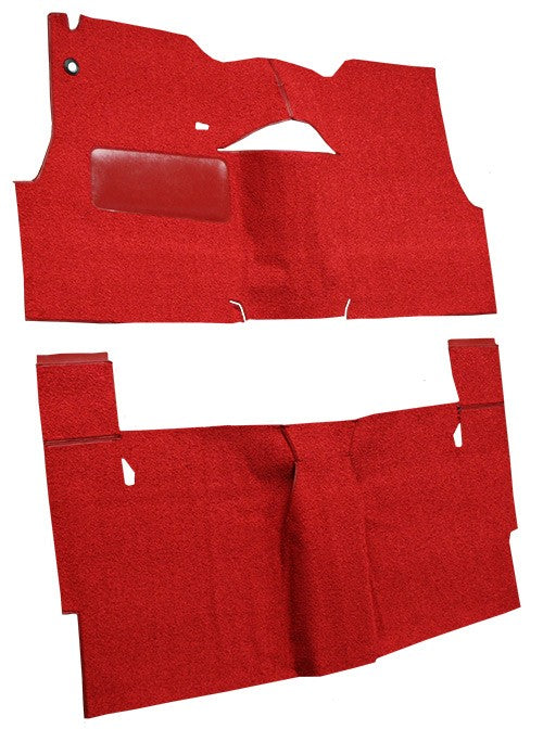 1955 Chevrolet Bel Air 2DR Sedan Bench Seat Loop Replacement Carpet Kit - 2-Piece - product details image 3