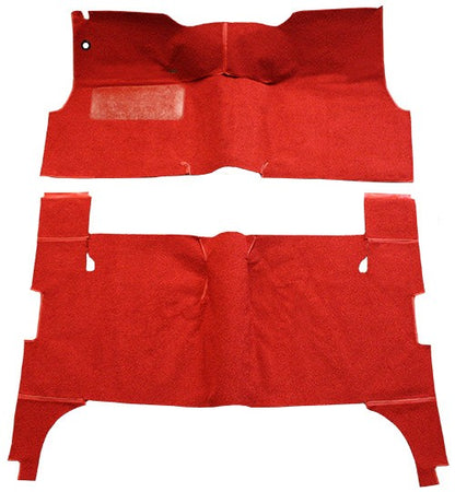 1955 Chevrolet Bel Air 4DR Sedan Bench Seat Loop Replacement Carpet Kit - 2-Piece - product details image 2