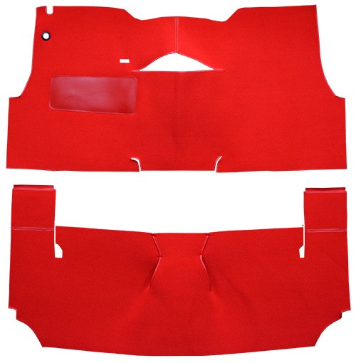 1955 Chevrolet Bel Air 2DR Convertible Bench Seat Loop Replacement Carpet Kit - 2-Piece - product details image 2