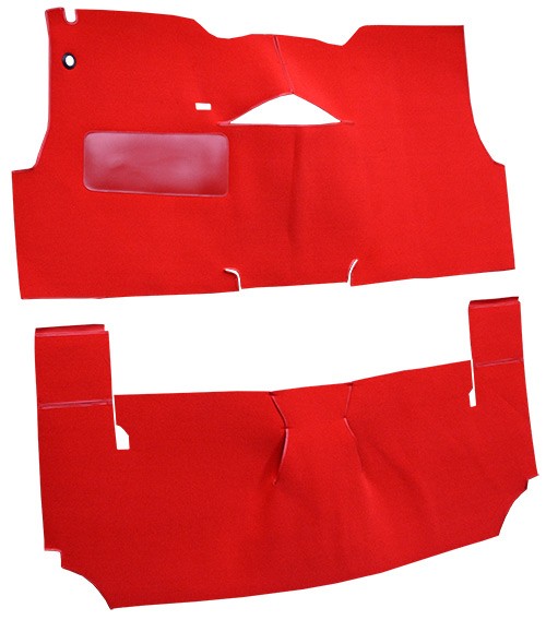 1955 Chevrolet Bel Air 2DR Convertible Bench Seat Loop Replacement Carpet Kit - 2-Piece - product details image 3