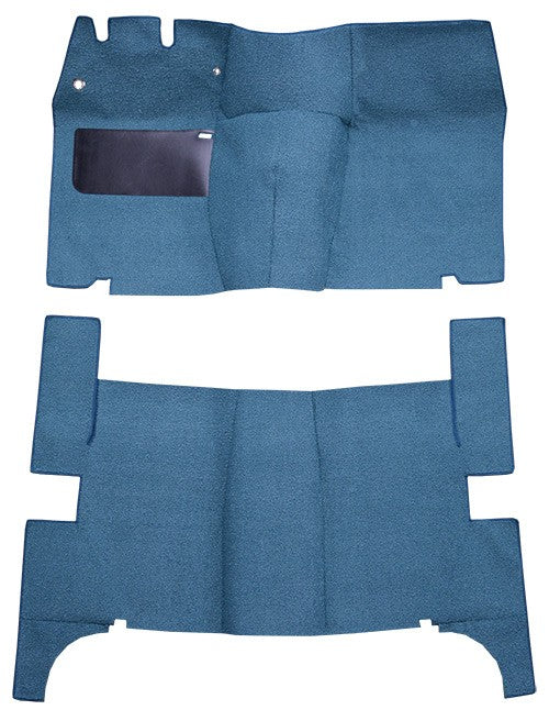 1956 Mercury Monterey 4DR Hardtop Loop Replacement Carpet Kit - 2-Piece - product details image 2