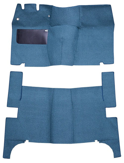 1956 Mercury Monterey 4DR Hardtop Loop Replacement Carpet Kit - 2-Piece - product details image 2