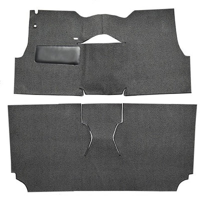 1956 Chevrolet Bel Air 2DR Convertible Bucket Seat Loop Replacement Carpet Kit - 2-Piece - product details image 2