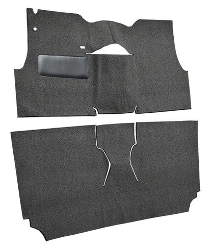 1956 Chevrolet Bel Air 2DR Convertible Bucket Seat Loop Replacement Carpet Kit - 2-Piece - product details image 3
