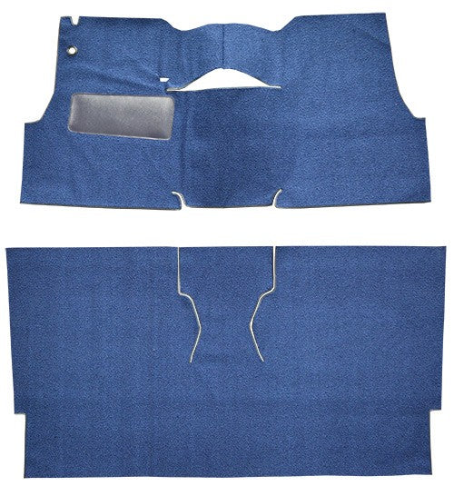 1956 Chevrolet Two-Ten Series 2DR Sedan Bucket Seat Loop Replacement Carpet Kit - 2-Piece - product details image 2