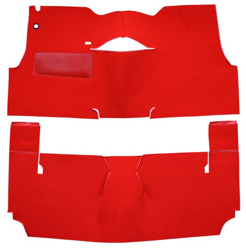1956 Chevrolet Bel Air 2DR Convertible Bench Seat Loop Replacement Carpet Kit - 2-Piece - product details image 2