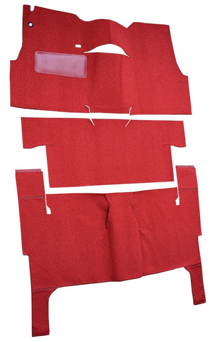 1956 Chevrolet Bel Air Nomad 2DR Wagon Bench Seat Pass Area Loop Replacement Carpet Kit - 3-Piece - product details image 3