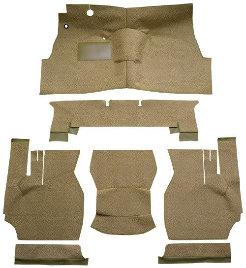 1957-1958 Cadillac DeVille 2DR Coupe Loop Replacement Carpet Kit - 7-Piece - product details image 2