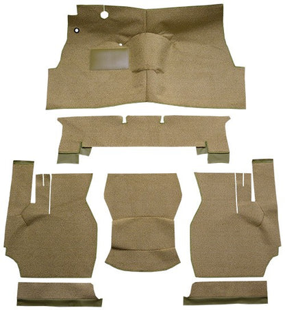 1957-1958 Cadillac DeVille 2DR Coupe Loop Replacement Carpet Kit - 7-Piece - product details image 2