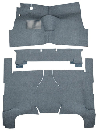 1957-1958 Cadillac DeVille 4DR Sedan Loop Replacement Carpet Kit - 3-Piece - product details image 2