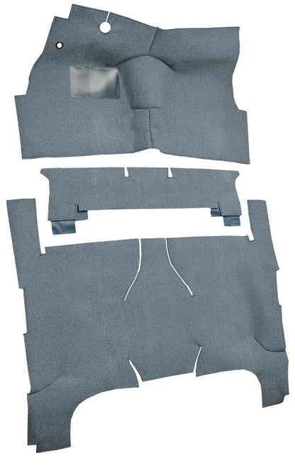 1957-1958 Cadillac DeVille 4DR Sedan Loop Replacement Carpet Kit - 3-Piece - product details image 3