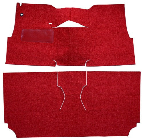1957 Chevrolet Two-Ten Series 2DR Hardtop Bucket Seat Loop Replacement Carpet Kit - 2-Piece - product details image 2