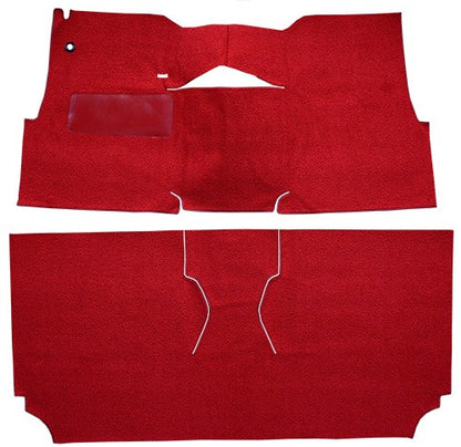 1957 Chevrolet Two-Ten Series 2DR Hardtop Bucket Seat Loop Replacement Carpet Kit - 2-Piece - product details image 2