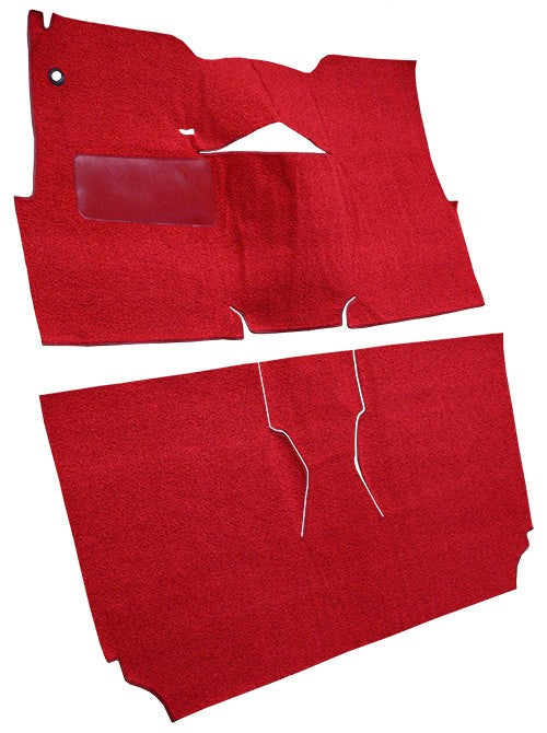 1957 Chevrolet Two-Ten Series 2DR Hardtop Bucket Seat Loop Replacement Carpet Kit - 2-Piece - product details image 3