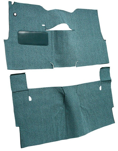 1957 Chevrolet Bel Air 2DR Sedan Bench Seat Loop Replacement Carpet Kit - 2-Piece - product details image 3